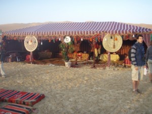 beautiful bedouin style setup for camp