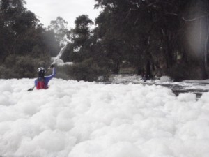 lots of foam!