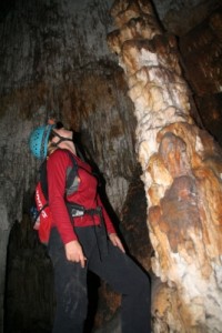 amazing stalactites and stalagmites in the caves