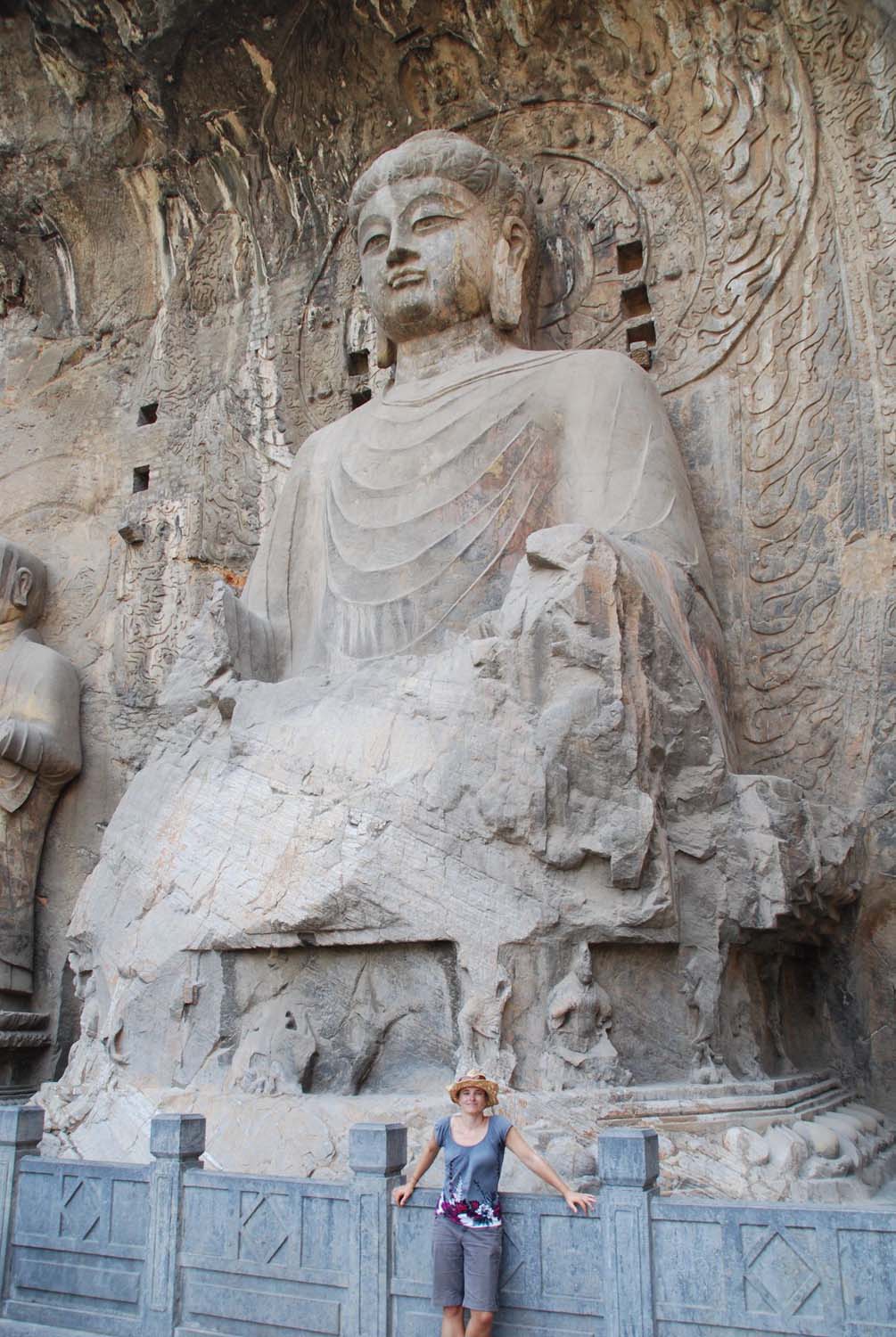 some Buddhas were not damaged or have already been partly restored