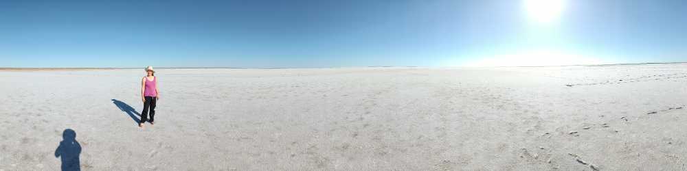 Jude on Lake Eyre South