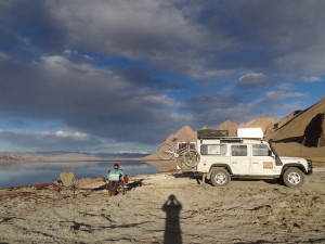 Another fantastic camp site in the Pamir Mountains of Tajikistan.