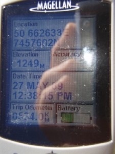 highest gps reading you can get in WA...