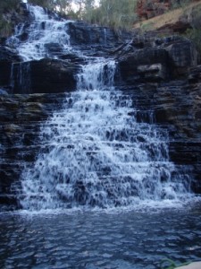 the amazing steps of Fortescue falls