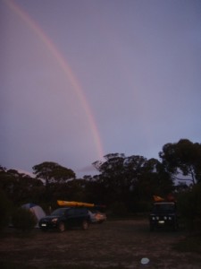 and a beautiful rainbow