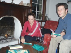 scrabble in the old homestead