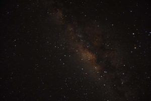 the amazing night sky from Saadani NP