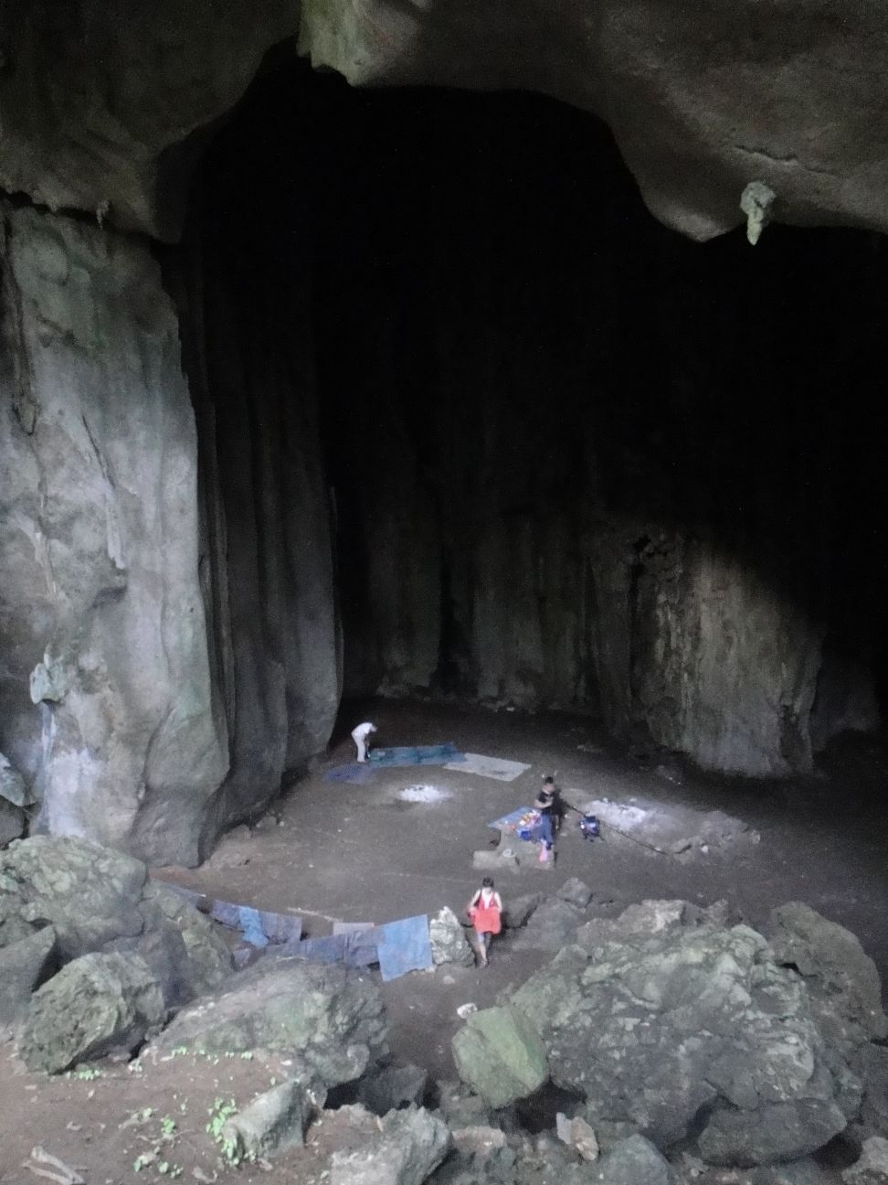 our huge cave for the night