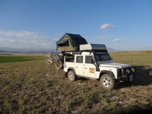 We loved the camp sites in the middle of nowhere. Another beauty near Taraz (Kazakhstan).