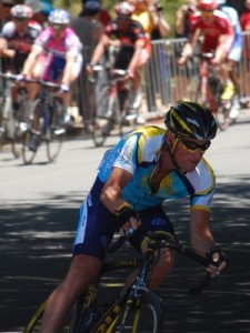 Lance during stage 5