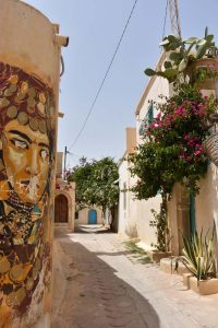 cool street art adds to the stunning village appeal