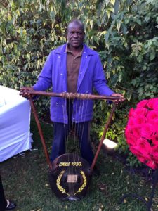 the nyatiti and its player, this particular instrument is 80 years old