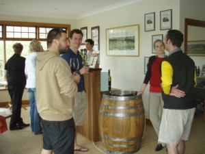 a quick wine tasting after the mtb ride with Adrian and Dimi